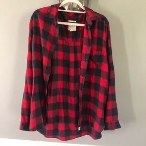American Eagle Red Flannel Size XXL